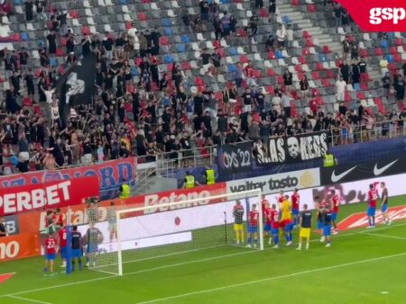 Reacțiile fanilor FCSB după înfrângerea în fața Sloboziei