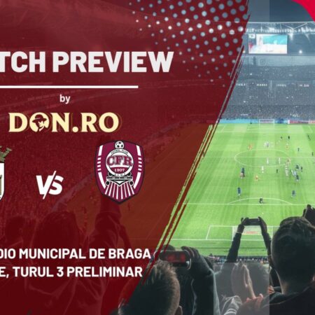Preview al meciului Braga – CFR Cluj » Returul turului 3 preliminar în Europa League