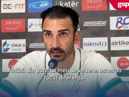 Elias Charalambous, după calificarea în play-off-ul Europa League: „Dedicația victoriei merge către Valeriu Argăseală, e ziua lui astăzi”