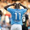 Napoli, în dificultate! Campioana Italiei caută urgent un atacant după accidentarea lui Lukaku.