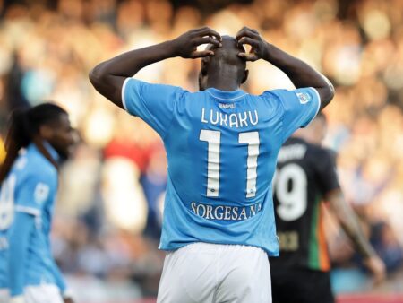 Napoli, în dificultate! Campioana Italiei caută urgent un atacant după accidentarea lui Lukaku.