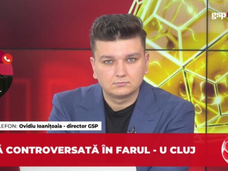 IOANIȚOAIA LA ZI » Directorul GSP, concluzii după Farul – U Cluj: „Rezultatul ne-a surprins”