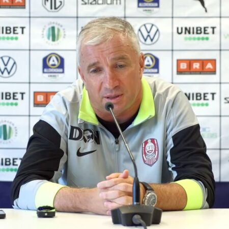 Înainte de CFR – Hacken, Petrescu a clarificat situația lui Louis Munteanu