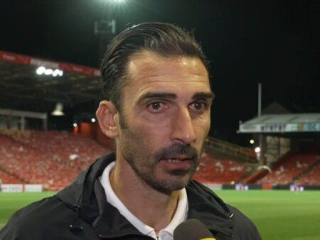 Ce a declarat Elias Charalambous după Aberdeen – FCSB: „Acesta este cel mai important”
