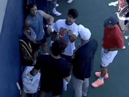 Carlos Alcaraz s-a supărat imediat ce a intrat pe teren » Ce l-a nemulțumit la US Open