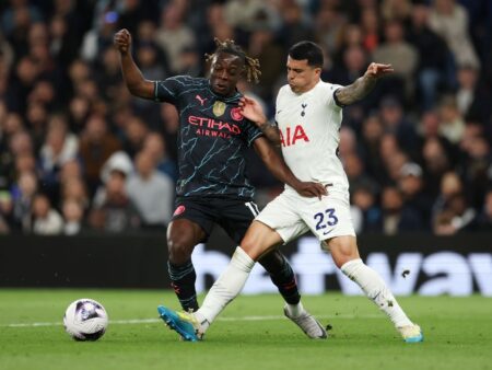 Manchester City – Tottenham, duelul etapei #2 în Premier League » Componențele de start și cotele