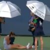 Abandon la US Open după doar 24 de minute: A plâns acoperindu-și fața cu un prosop