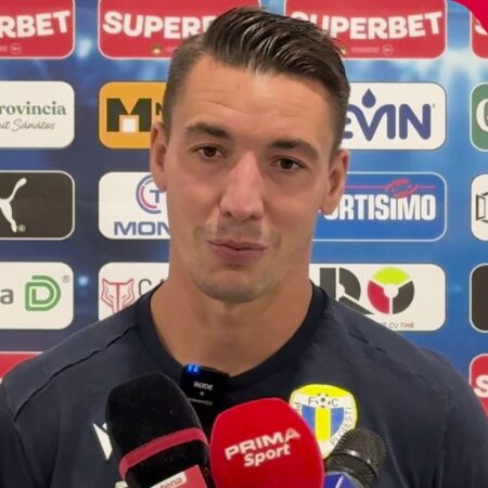 Alexandru Mateiu, mijlocașul Petrolului, după înfrângerea de la Craiova: „Am rezistat până în minutul 75” + Părerea sa despre șansele oltenilor de a se califica în Conference League