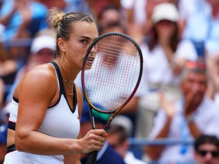Campioana en-titre Aryna Sabalenka, start reușit la US Open, în ciuda unui prim set provocator