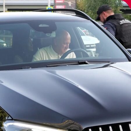 Dan Șucu a sosit la stadion înainte de meciul Rapid – UTA.