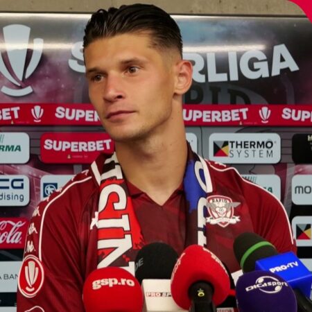 Rapid – UTA Arad 2-0. Alex Dobre: „Sunt mulțumit de echipă, am sunat-o pe soție să o anunț!”