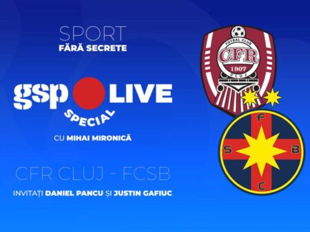 CFR Cluj – FCSB » Duel între două echipe afectate în campionat. Analizăm la GSP Live Special