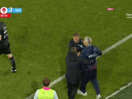 Dan Petrescu, expulzat în tribune de Rareș Vidican în finalul spectaculos de la Gruia » Ce revelează reluările
