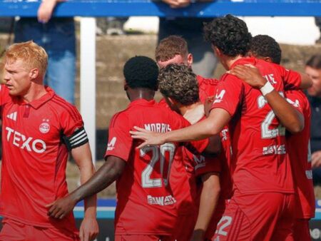 Ce a realizat Aberdeen cu 5 zile înainte de meciul cu FCSB din play-off-ul Europa League