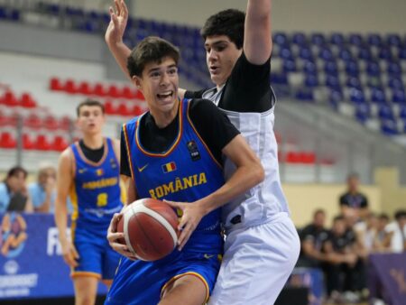 O singură victorie a fost suficientă! România ocupă locul 12 la Campionatul European U16 de baschet masculin.