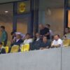 Gigi Becali și-a respectat promisiunea! Cum a făcut apariția patronul FCSB în loja 110, la meciul cu Aberdeen