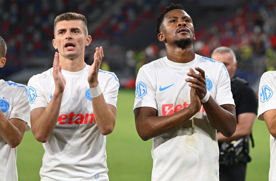 Florin Tănase și Siyabonga Ngezana în tricoul FCSB Încă o problemă pentru FCSB: omul de bază poate rata meciul cu Aberdeen