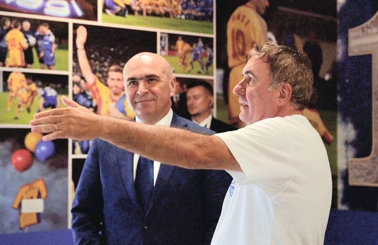 Ilie Bolojan și Gică Hagi, la baza Farului