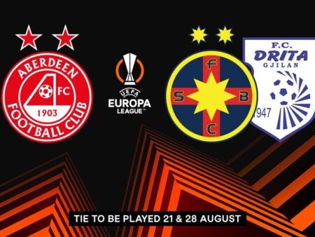 Reacția Aberdeen după aflarea posibilei confruntări cu FCSB în play-off-ul Europa League
