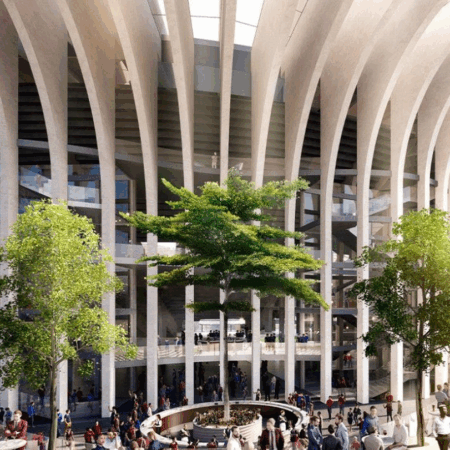 GALERIE FOTO Zece stadioane impresionante în construcție care îți vor tăia răsuflarea » „Catedrala”, noul stadion al lui Inter și Milan, va fi spectaculos