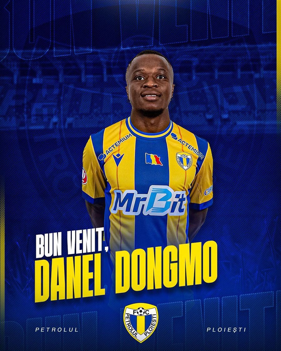 Danel Dongmo a semnat cu Petrolul Danel Dongmo a semnat în Superliga: „Bun venit!”
