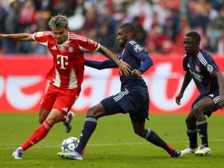 Luis Diaz a debutat la Bayern în fața propriilor suporteri » Cum s-a descurcat columbianul în meciul cu Lyon