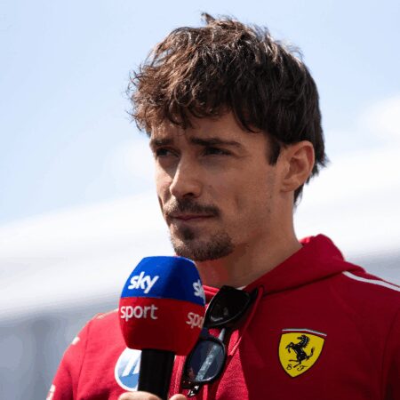 Charles Leclerc a explicat căderea din final » Cum au reacționat piloții de pe podium