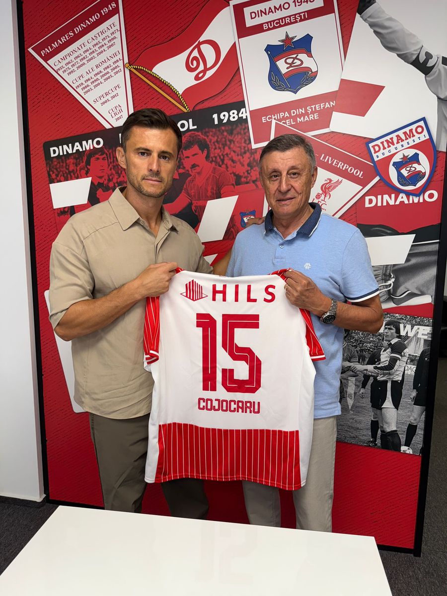 Cristea Cojocaru a încheiat colaborarea cu Dinamo Pleacă de la Dinamo după 15 ani » Poză „de adio” lângă Andrei Nicolescu