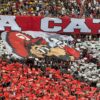 Ce rușine în derby! Dinamoviștii nu și-au putut arăta scenografia, iar rivalii de la FCSB i-au penalizat.