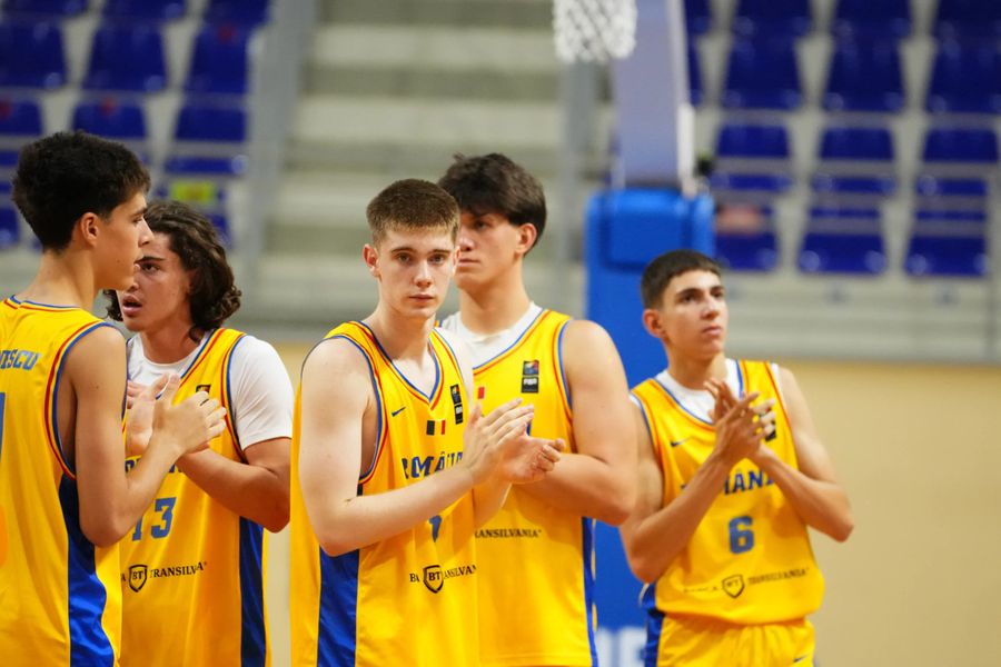 O singură victorie a fost suficientă! Locul 12 pentru România la Campionatul European U16 de baschet masculin
