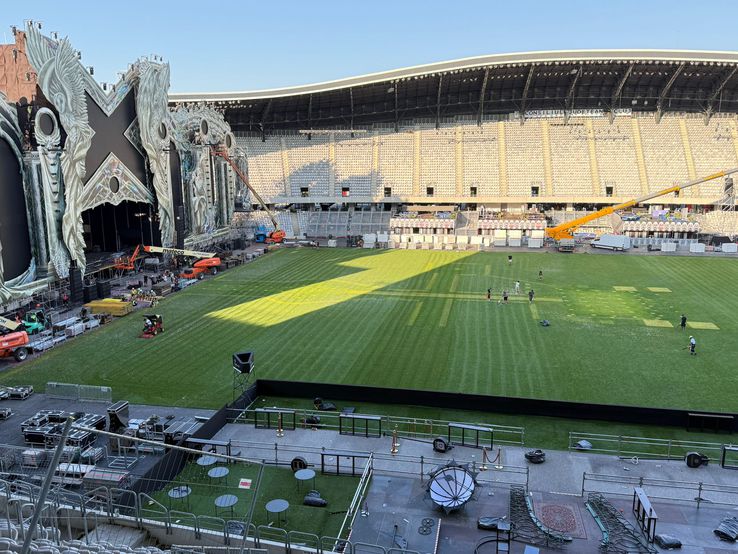 Cum arată gazonul de pe Cluj Arena, după Untold X
