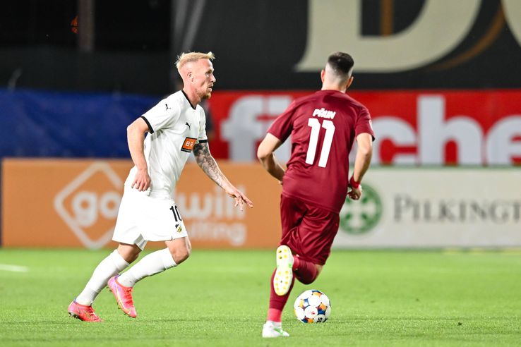 CFR Cluj - Hacken, retur - imagini din meci // foto: Imago