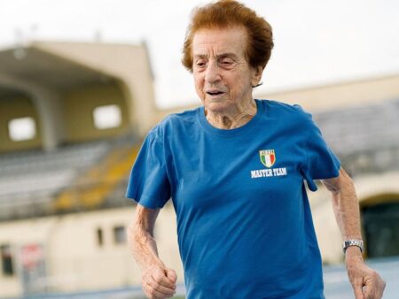 La 92 de ani, ca la 20! Emma Mazzenga, atleta nonagenară cu forța unui adolescent