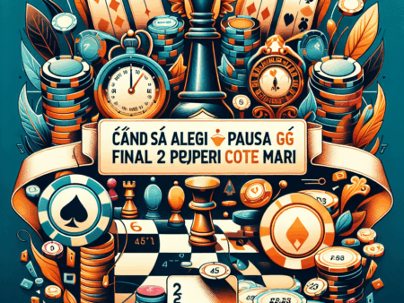 Când să alegi ʼpauză GG – final 2ʼ pentru cote mari