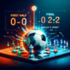 Strategia ʼprima repriză 0-0 – final peste 2.5ʼ: când funcționează