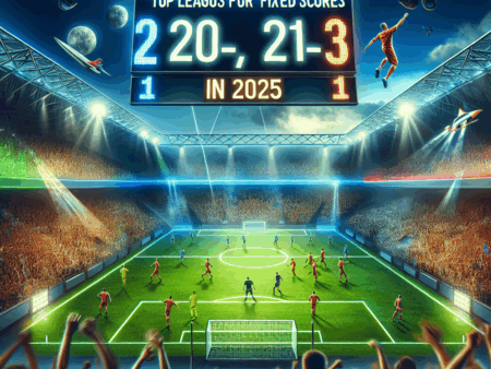 Top campionate pentru scoruri fixe 2-0 2-1 3-1 în 2025
