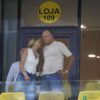 Cum i-au surprins pe Dan și Diana Șucu imediat după fluierul final la meciul Rapid