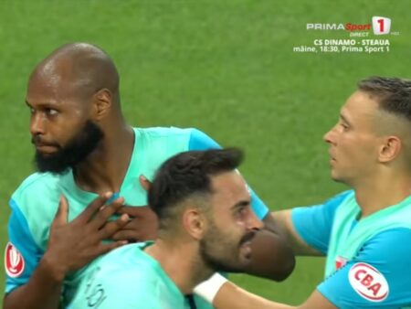 Gestul lui Abdallah după gol, impresionant: fanii lui Dinamo l-au aplaudat în picioare.