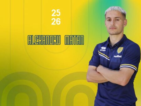 Alexandru Mățan a semnat și a fost prezentat la noua echipă: „A optat pentru tricoul cu numărul 10”
