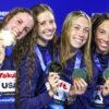 Echipa de Aur: Statele Unite stabilește un record mondial la 4×400 m mixt la Campionatul Mondial de Înot din Singapore