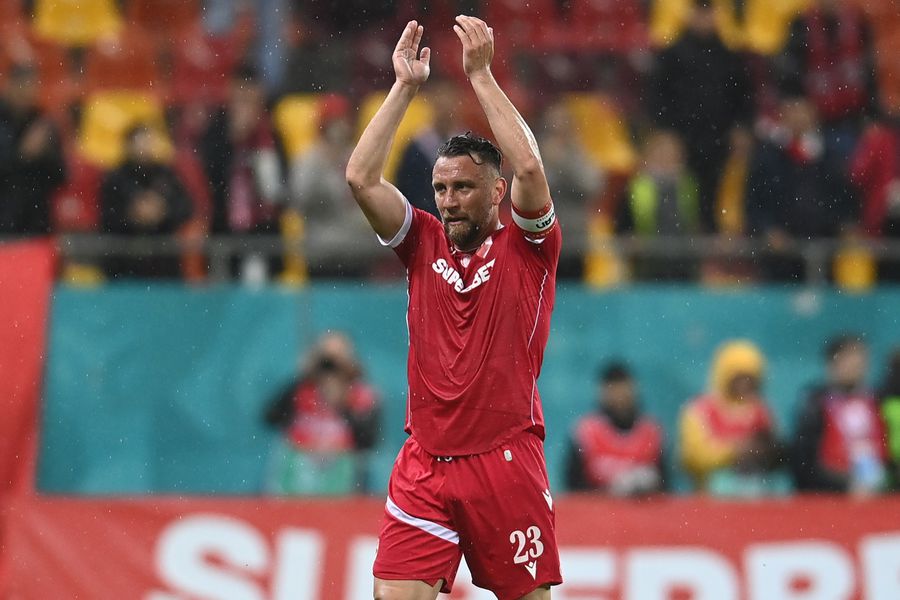 Răzvan Patriche, la ultimul meci la Dinamo/ foto: Eduard Vînătoru Surpriză! Dinamo anunță că Răzvan Patriche a semnat: „Ne bucurăm să-l vedem în continuare în alb-roșu”
