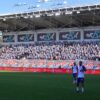 Scenografia realizată de Peluza Sud la meciul cu CS Dinamo