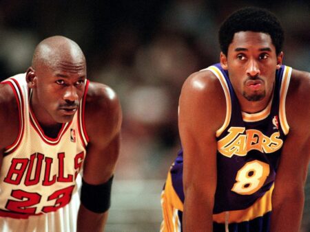 „Sfântul Graal” » Un card de colecție cu Michael Jordan și Kobe Bryant s-a vândut pentru o sumă fabuloasă!