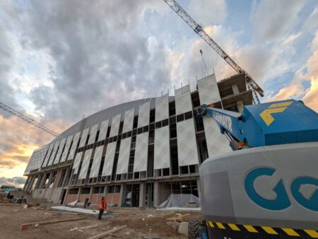 Sala Polivalentă este în proporție de 90% finalizată! Cum se prezintă „bijuteria” din Moldova
