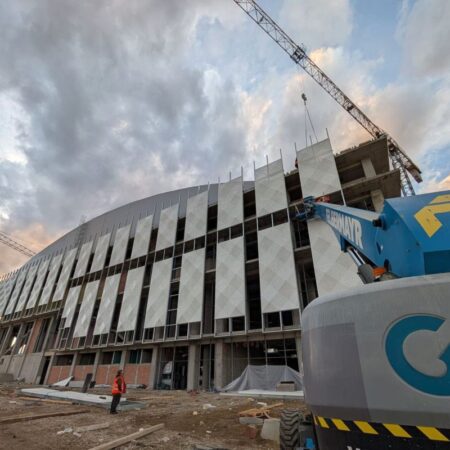 Sala Polivalentă este în proporție de 90% finalizată! Cum se prezintă „bijuteria” din Moldova