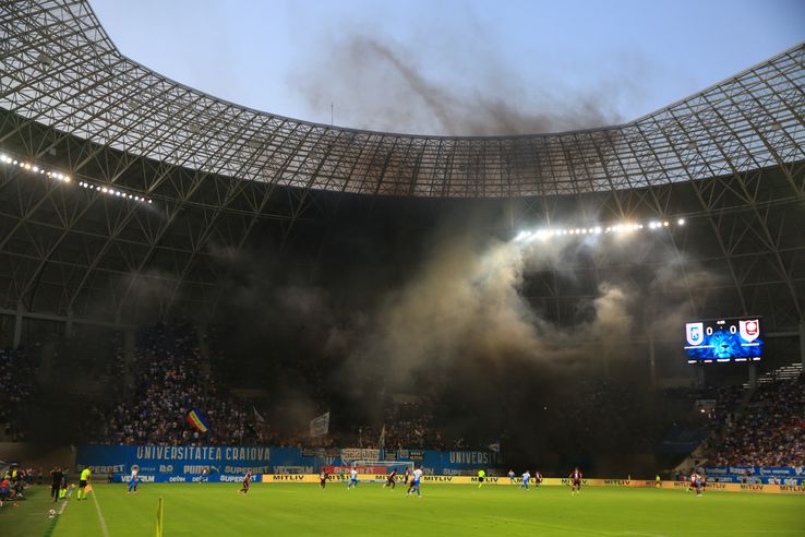 Atmosferă fabuloasă la meciul cu Sarajevo