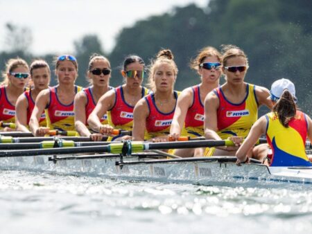 Încă o medalie pentru România la CM Under 19 de canotaj: Bronz pentru echipajul feminin de 8+1