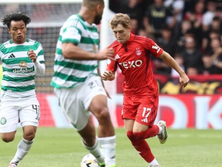 Aberdeen, posibilă adversară a FCSB în play-off-ul UEL, a avut o confruntare interesantă cu Celtic! Antrenorul Thelin speră la un transfer spectaculos.