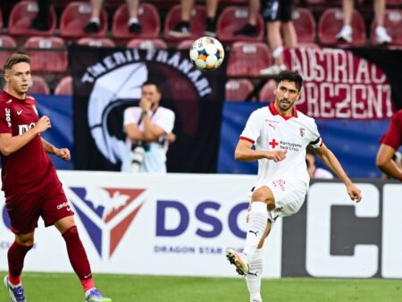 Reacția fanilor portughezi după cele două goluri marcate în 30 de minute la CFR – Braga! Ce i-a uimit: „Sunt foarte zgomotoși!”