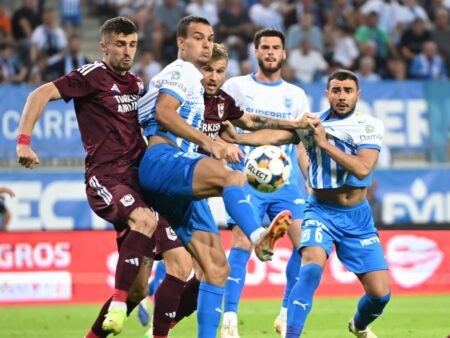 Universitatea Craiova – Spartak Trnava, mâine la 21:30, în turul 3 preliminar al Conference League! Oltenii se întâlnesc cu un fost dinamovist.